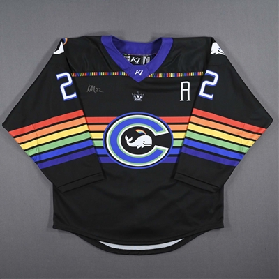Kennedy Marchment - Game-Worn Autographed Pride Jersey w/A - Worn February 26, 2023 vs. Metropolitan Riveters
