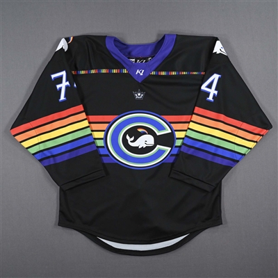 Mallory Souliotis - Game-Worn Autographed Pride Jersey