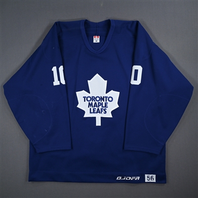 Alexander Steen - Toronto Maple Leafs - Blue Practice-Worn Jersey