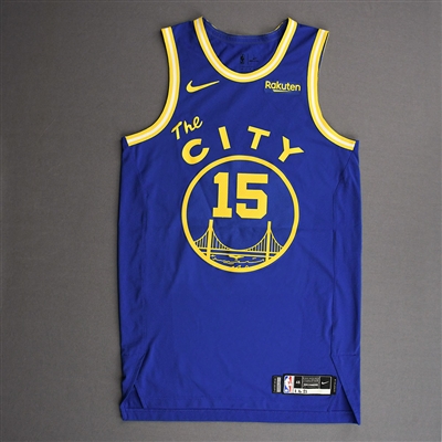 Mychal Mulder - Golden State Warriors - Blue Classic Edition (1966-67 Home Uniform) Jersey - Worn 1/6/21 - 2020-21 NBA Season
