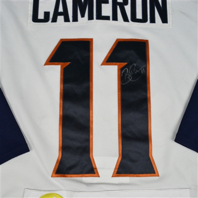 Bretton Cameron - Greenville Swamp Rabbits - 2016 ECHL Captains' Club Autographed Game-Worn Jersey