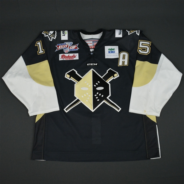 Zack Torquato - Wheeling Nailers - 2016 ECHL Captains Club Game-Worn Jersey