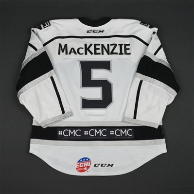 Matt MacKenzie - Manchester Monarchs - 2016 ECHL Captains' Club Game-Worn Jersey