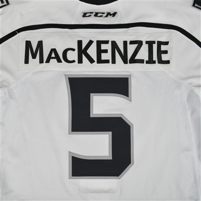 Matt MacKenzie - Manchester Monarchs - 2016 ECHL Captains' Club Game-Worn Jersey