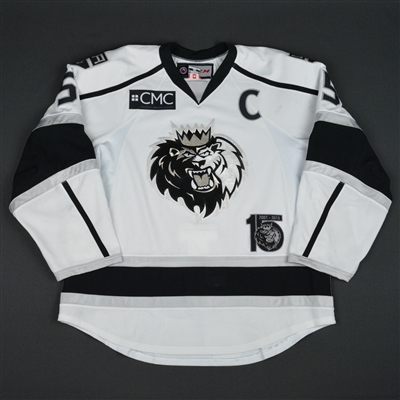 Matt MacKenzie - Manchester Monarchs - 2016 ECHL Captains Club Game-Worn Jersey