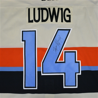 Trevor Ludwig - Missouri Mavericks - 2016 ECHL Captains' Club Autographed Game-Issued Jersey
