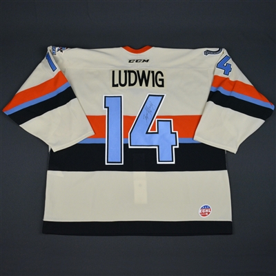 Trevor Ludwig - Missouri Mavericks - 2016 ECHL Captains' Club Autographed Game-Issued Jersey