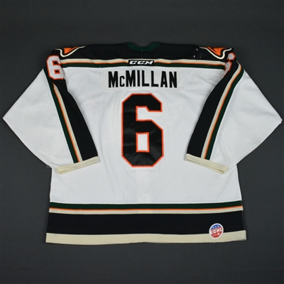 Darren McMillan - Quad City Mallards - 2016 ECHL Captains' Club Game-Worn Jersey