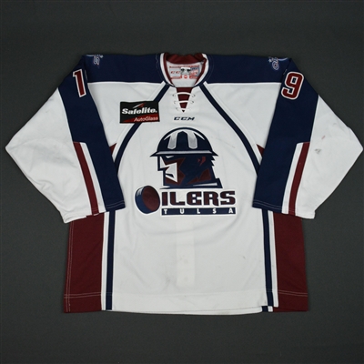 Brady Ramsay - Tulsa Oilers - 2016 ECHL Captains Club Autographed Game-Worn Jersey
