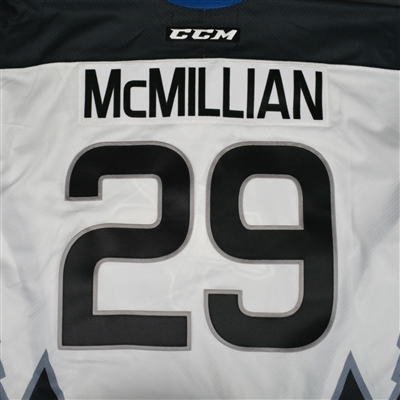 Carson McMillian - Idaho Steelheads - 2016 ECHL Captains' Club Game-Issued Jersey