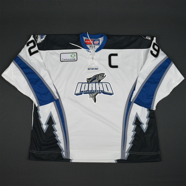 Carson McMillian - Idaho Steelheads - 2016 ECHL Captains Club Game-Issued Jersey