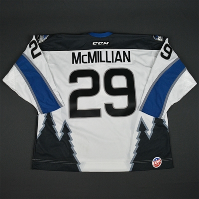 Carson McMillian - Idaho Steelheads - 2016 ECHL Captains' Club Game-Issued Jersey