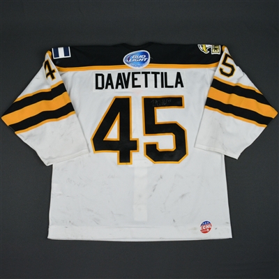 Trent Daavettila - Colorado Eagles - 2016 ECHL Captains' Club Autographed Game-Worn Jersey