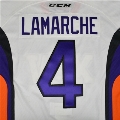 Maxim Lamarche -Reading Royals - 2016 ECHL Captains' Club Game-Worn Jersey