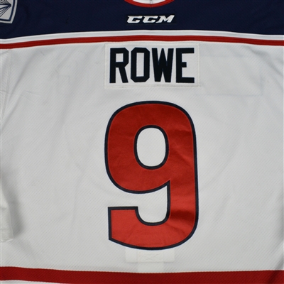 Andrew Rowe - South Carolina Stingrays - 2016 ECHL Captains' Club Game-Worn Jersey