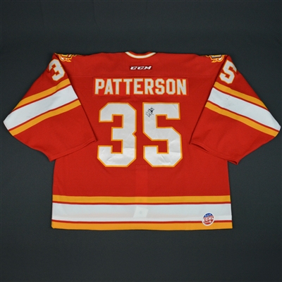 Kent Patterson - Atlanta Gladiators - 2016 ECHL Captains' Club Autographed Game-Worn Jersey