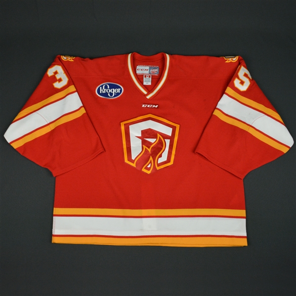 Kent Patterson - Atlanta Gladiators - 2016 ECHL Captains Club Autographed Game-Worn Jersey