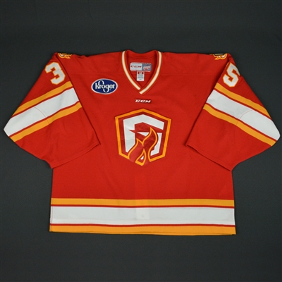 Kent Patterson - Atlanta Gladiators - 2016 ECHL Captains Club Autographed Game-Worn Jersey