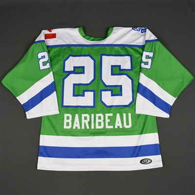 Juana Baribeau - Connecticut Whale - 2016-17 NWHL Game-Worn Preseason Jersey