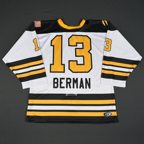 Lindsay Berman - Boston Pride - 2016-17 NWHL Game-Worn Preseason Jersey