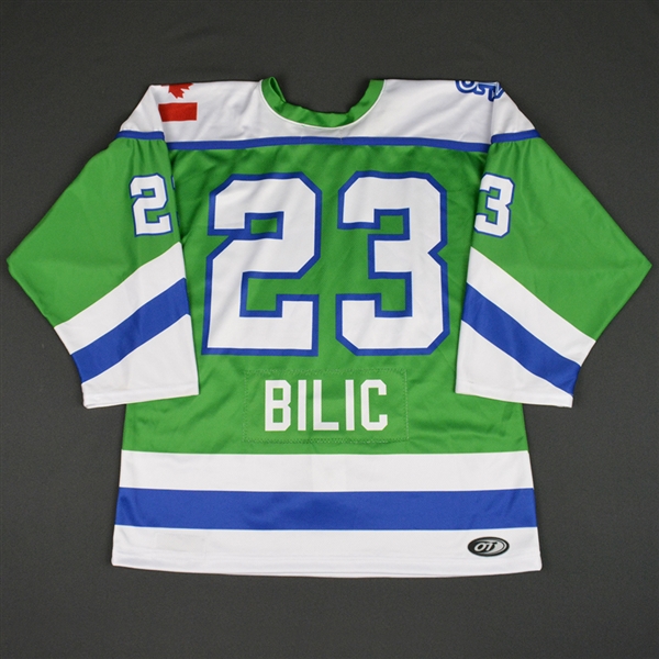 Ivana Bilic - Connecticut Whale - 2016-17 NWHL Game-Worn Preseason Jersey