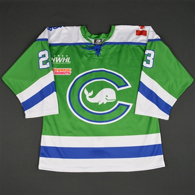 Ivana Bilic - Connecticut Whale - 2016-17 NWHL Game-Worn Preseason Jersey