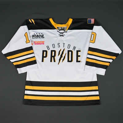 Blake Bolden - Boston Pride - 2016-17 NWHL Game-Worn Preseason Jersey