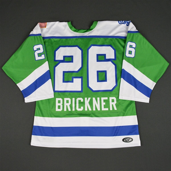 Jordan Brickner - Connecticut Whale - 2016-17 NWHL Game-Worn Preseason Jersey