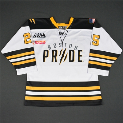 Alex Carpenter - Boston Pride - 2016-17 NWHL Game-Worn Preseason Jersey