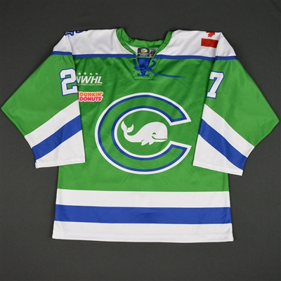 Nicole Connery - Connecticut Whale - 2016-17 NWHL Game-Worn Preseason Jersey