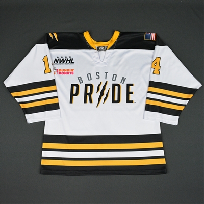 Brianna Decker - Boston Pride - 2016-17 NWHL Game-Worn Preseason Jersey