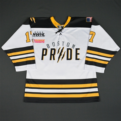 Meghan Duggan - Boston Pride - 2016-17 NWHL Game-Worn Preseason Jersey