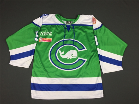 Molly Engstrom - Connecticut Whale - 2016-17 NWHL Game-Worn Preseason Jersey