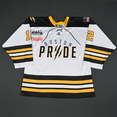 Marissa Gedman - Boston Pride - 2016-17 NWHL Game-Worn Preseason Jersey