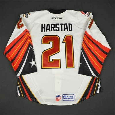 Aaron Harstad - 2017 CCM/ECHL All-Star Classic - ECHL All-Stars - Game-Worn Autographed Jersey - 1st Half Only