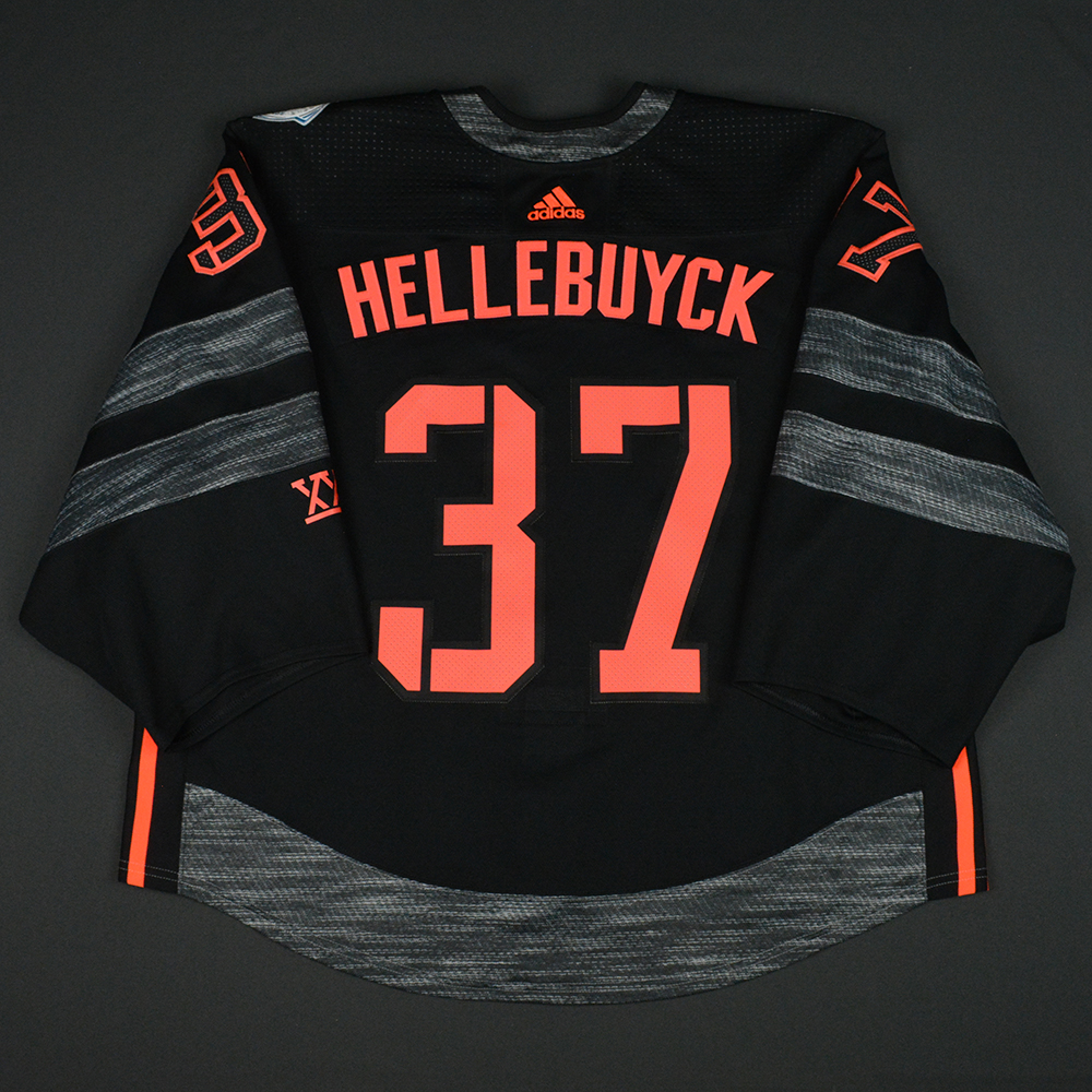Lot Detail - Connor Hellebuyck - World Cup of Hockey - Team North America -  Pre-Tournament Game-Worn Jersey