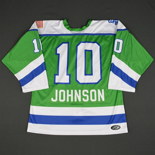 Kaliya Johnson - Connecticut Whale - 2016-17 NWHL Game-Worn Preseason Jersey