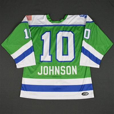 Kaliya Johnson - Connecticut Whale - 2016-17 NWHL Game-Worn Preseason Jersey