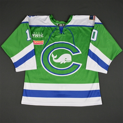 Kaliya Johnson - Connecticut Whale - 2016-17 NWHL Game-Worn Preseason Jersey