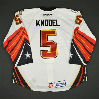 Eric Knodel  - 2017 CCM/ECHL All-Star Classic - ECHL All-Stars - Game-Worn Autographed Jersey - 1st Half Only