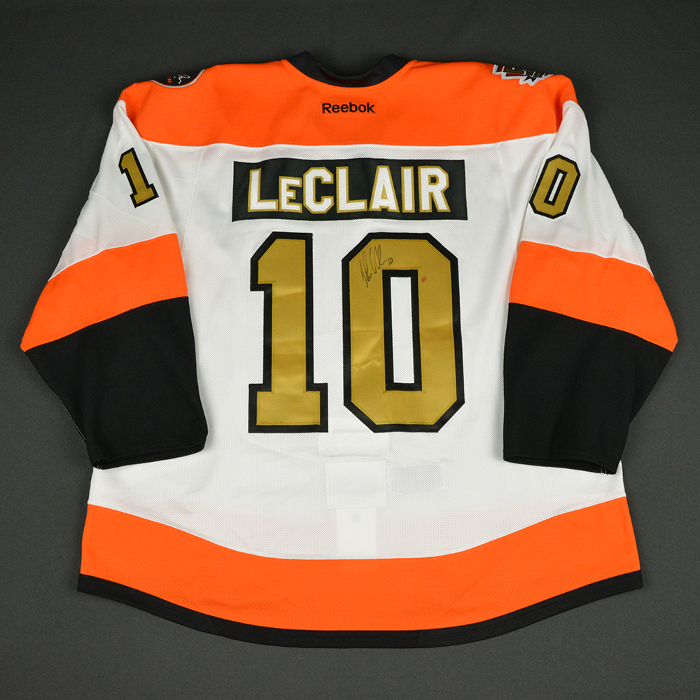 2002-03 John Leclair Philadelphia Flyers Game Worn Jersey