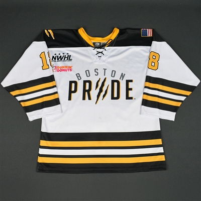 Michaela Levine - Boston Pride - 2016-17 NWHL Game-Worn Preseason Jersey