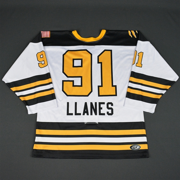 Rachel Llanes - Boston Pride - 2016-17 NWHL Game-Worn Preseason Jersey