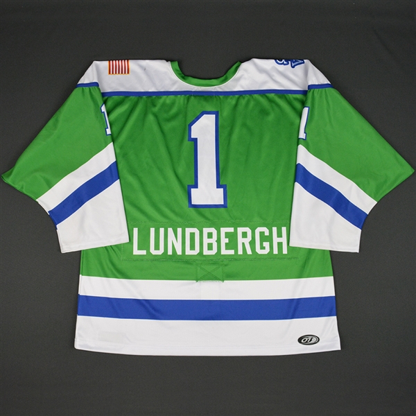 Shenae Lundberg - Connecticut Whale - 2016-17 NWHL Game-Worn Preseason Jersey