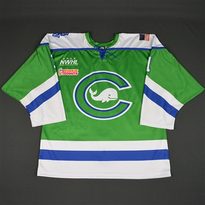 Shenae Lundberg - Connecticut Whale - 2016-17 NWHL Game-Worn Preseason Jersey