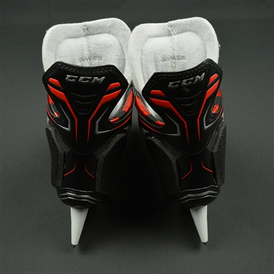 Connor McDavid - Edmonton Oilers - Practice-Worn CCM Jetspeed Skates - 2016-17 Season
