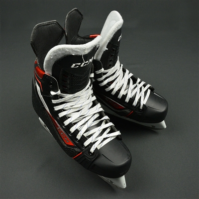 Connor McDavid - Edmonton Oilers - Practice-Worn CCM Jetspeed Skates - 2016-17 Season