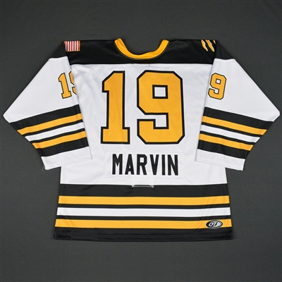 Gigi Marvin - Boston Pride - 2016-17 NWHL Game-Worn Preseason Jersey