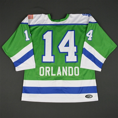 Elena Orlando - Connecticut Whale - 2016-17 NWHL Game-Worn Preseason Jersey