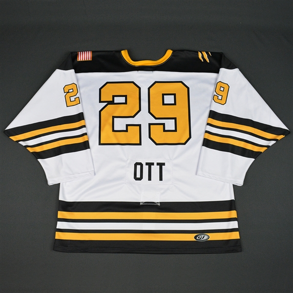 Brittany Ott - Boston Pride - 2016-17 NWHL Game-Worn Preseason Jersey